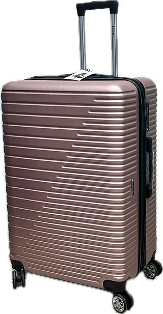 Mala de viagem 23kg Zíper duplo anti-roubo 4 rodas 360 °