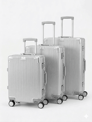 Mala de viagem 007 sem ziper