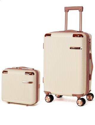 Conjunto de 2 peças com zíper ABS duplo zíper anti-roubo 10k g