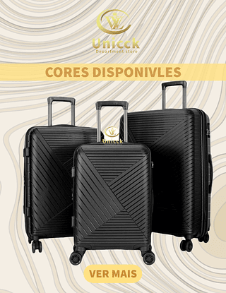 Zíper de polipropileno com zíper duplo anti-roubo conjunto de 3